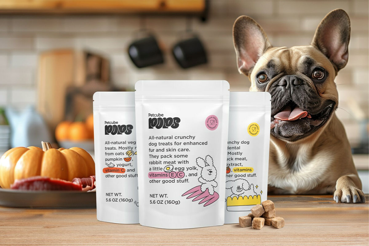 Petcube introduces first dog treat products